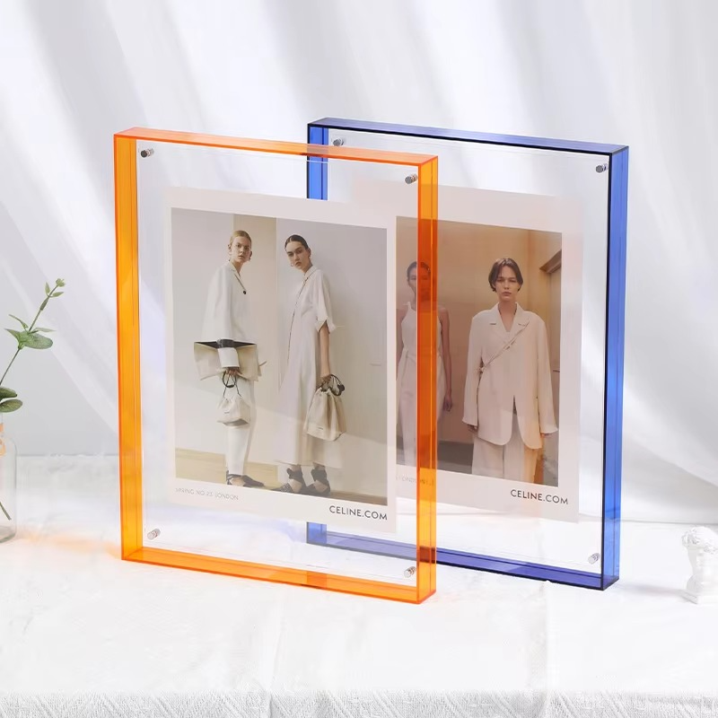 Prism Glow | Modern Chromacut Acrylic Frame