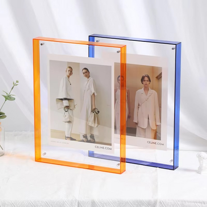 Prism Glow | Modern Chromacut Acrylic Frame