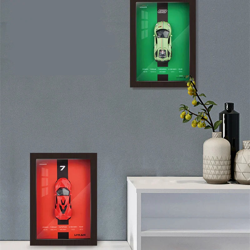 3D Car Model Design | SpeedLine Framed Wall Art