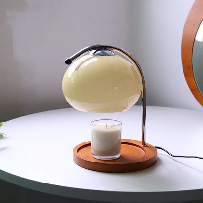 GlowMelt Candle Warmer Lamp | Retro Aroma Light Design