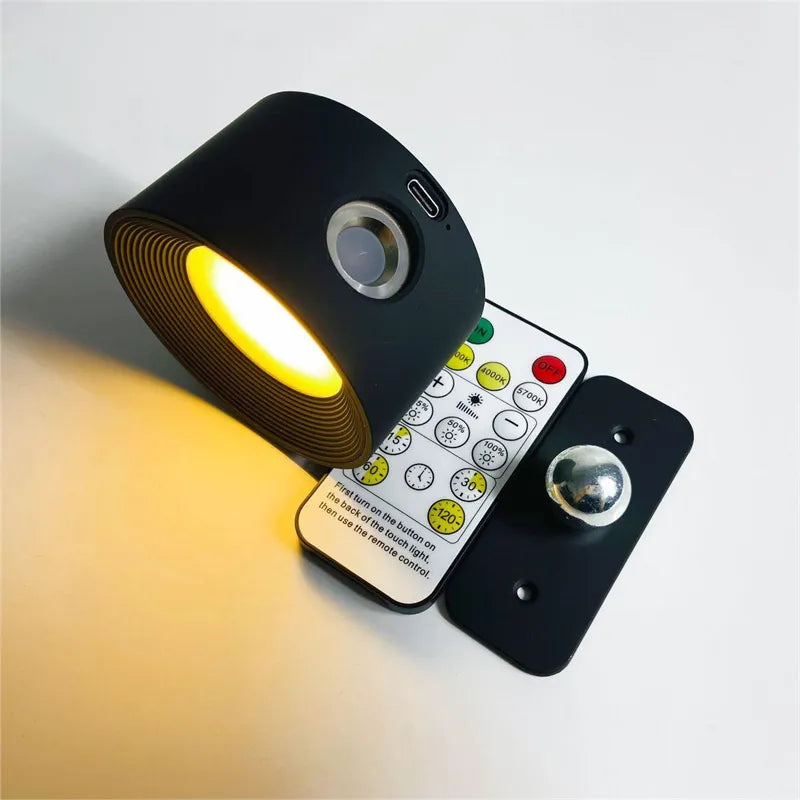 Easy Wireless Design | GlowMate Rechargeable Wall Lamp