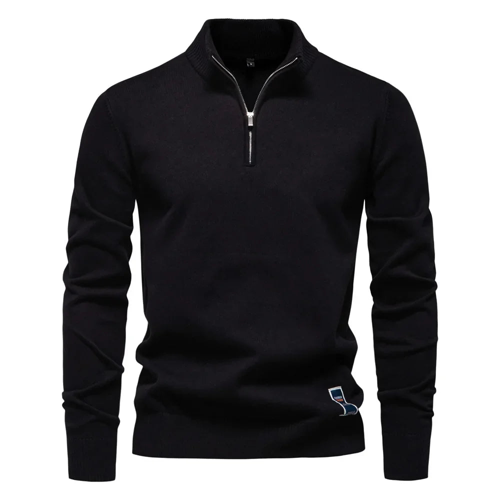 Miles | Men’s Quarter-Zip Knit Sweater