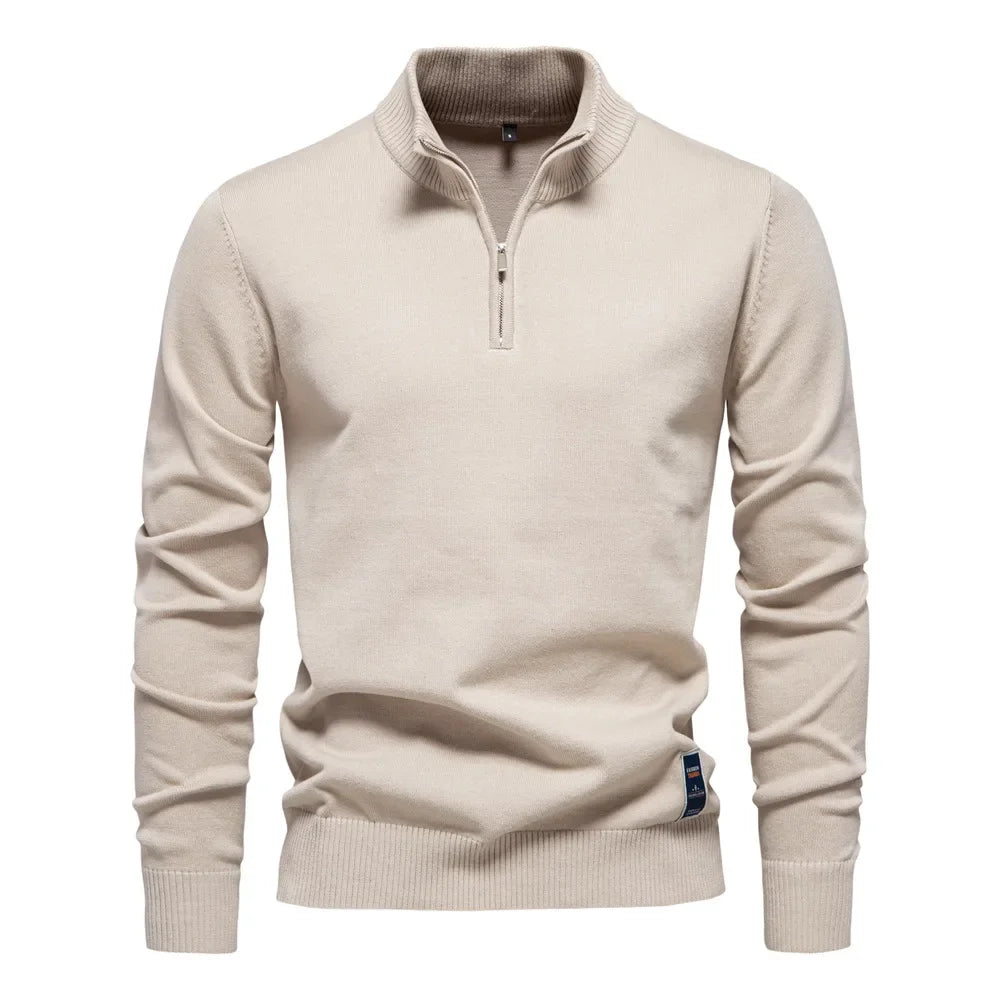 Miles | Men’s Quarter-Zip Knit Sweater