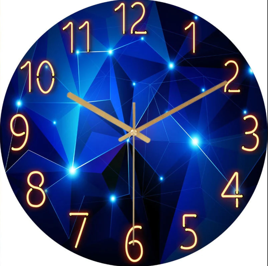 TimberLoom Wall Clock | Silent Quartz Modern Wood Design