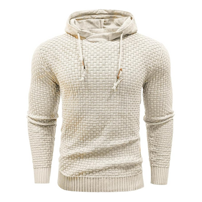 Simon | Men’s Textured Hoodie for Everyday Comfort