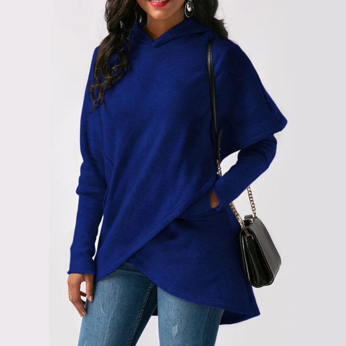 Vera | Women’s Asymmetric Hoodie for Modern Casual Style