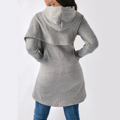 Vera | Women’s Asymmetric Hoodie for Modern Casual Style