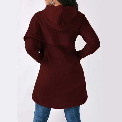 Vera | Women’s Asymmetric Hoodie for Modern Casual Style