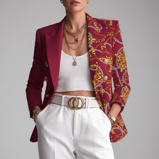 Madeline | Women’s Tailored Work Blazer with Panels