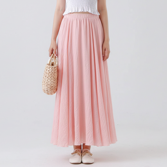 Nora | Women’s Elegant Sunset Maxi Skirt