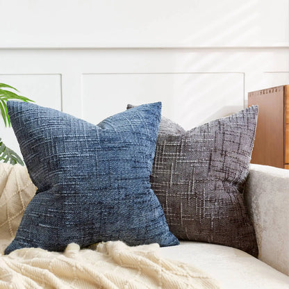 Soft Solid Tone Cover | EchoBamboo Chenille Pillowcase