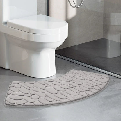 AquaCurve Bath Mat | Non-Slip Ergonomic Design
