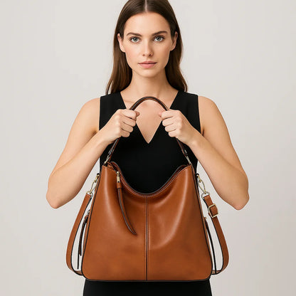 Serena | Vegan Leather Shoulder Bag