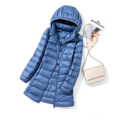Ruby | Women’s Packable Puffer Coat with Quilted Design
