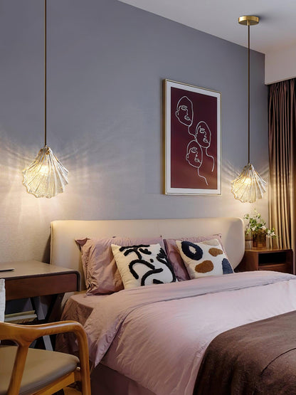 Glass Shell Design | CoastalLume Mini Pendant