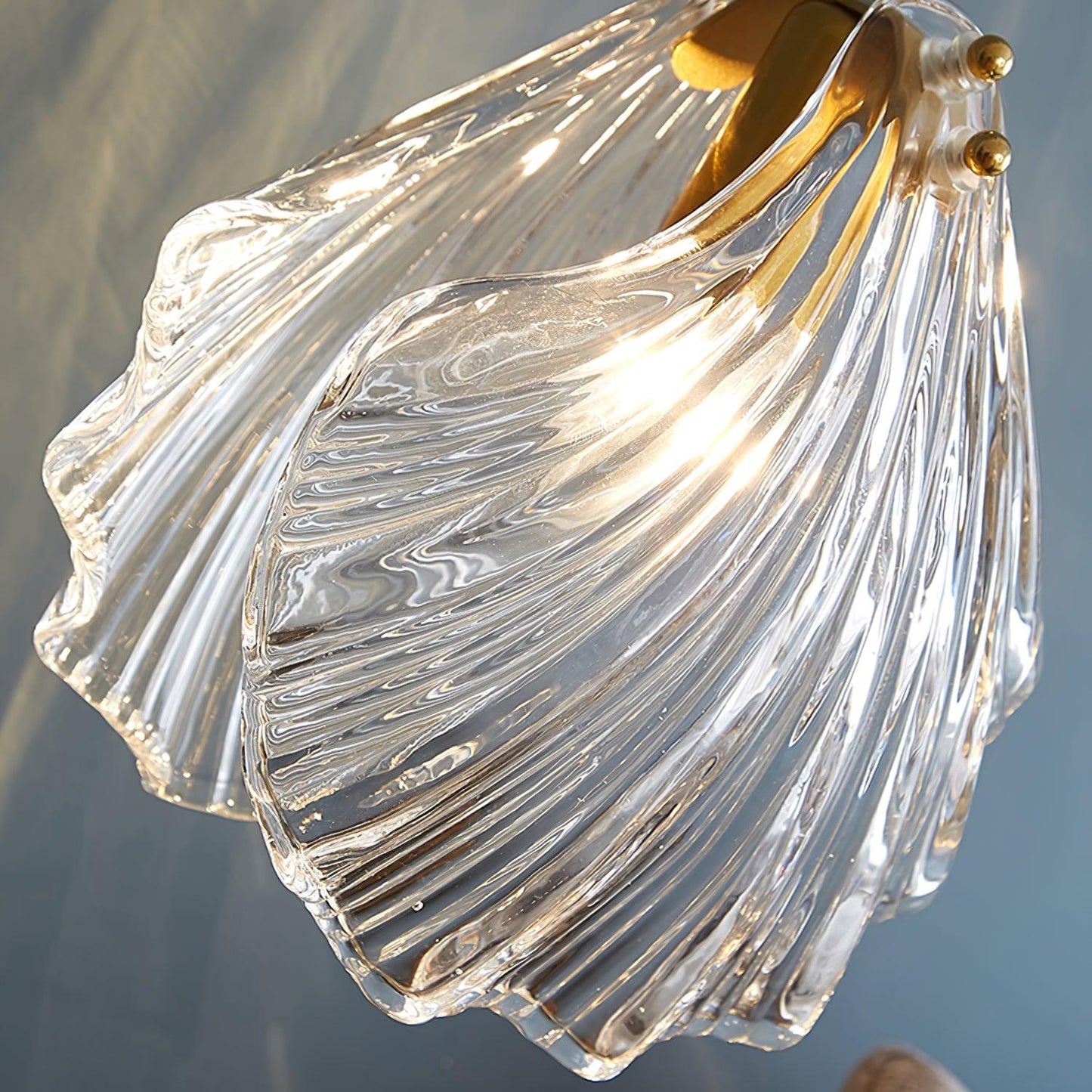 Glass Shell Design | CoastalLume Mini Pendant