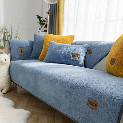 EternaSherpa Couch Cover | Waterproof Non-Slip Cozy Design