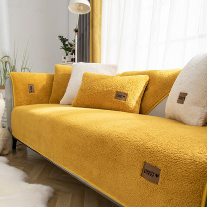 EternaSherpa Couch Cover | Waterproof Non-Slip Cozy Design