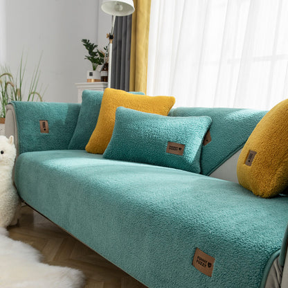 EternaSherpa Couch Cover | Waterproof Non-Slip Cozy Design