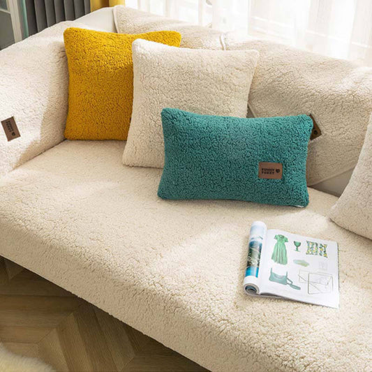 EternaSherpa Couch Cover | Waterproof Non-Slip Cozy Design