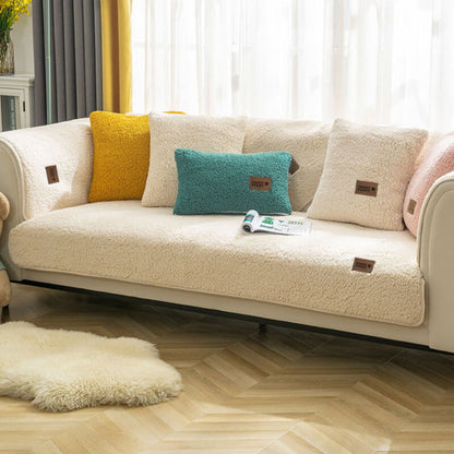 EternaSherpa Couch Cover | Waterproof Non-Slip Cozy Design