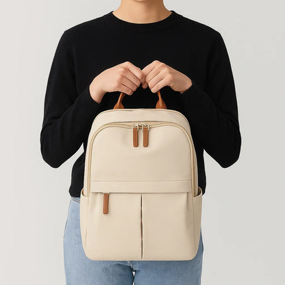 Solea | Matte Neutral Backpack