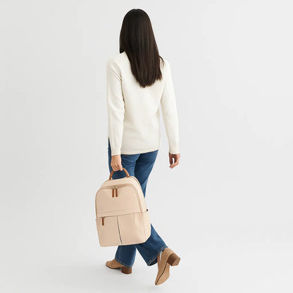 Solea | Matte Neutral Backpack