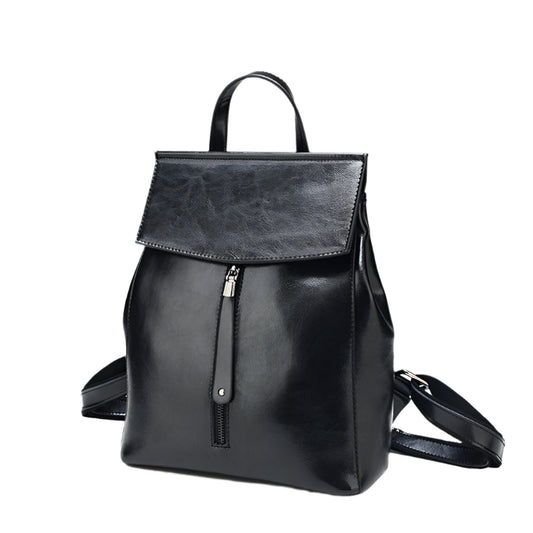 Sophia | Women's Leather Backpack with Adjustable Straps and Organized Compartments 0
