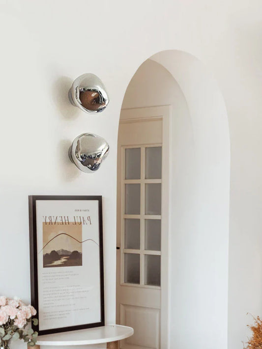 Space Style Elegance | AuroraSphere Glass Wall Light