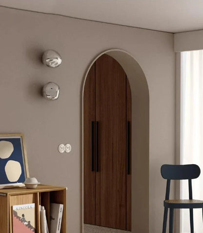 Space Style Elegance | AuroraSphere Glass Wall Light