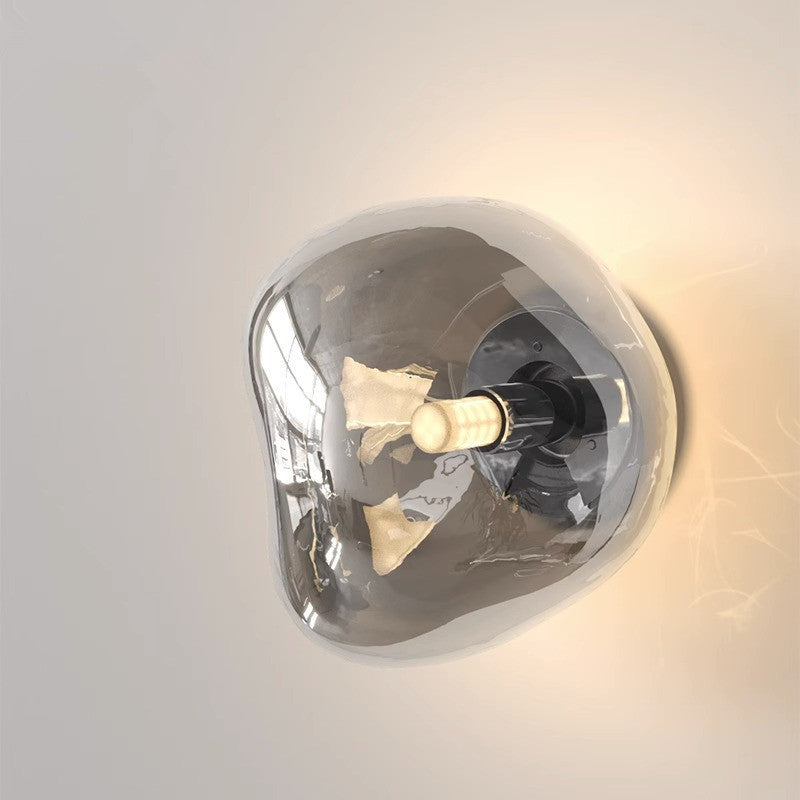 Space Style Elegance | AuroraSphere Glass Wall Light