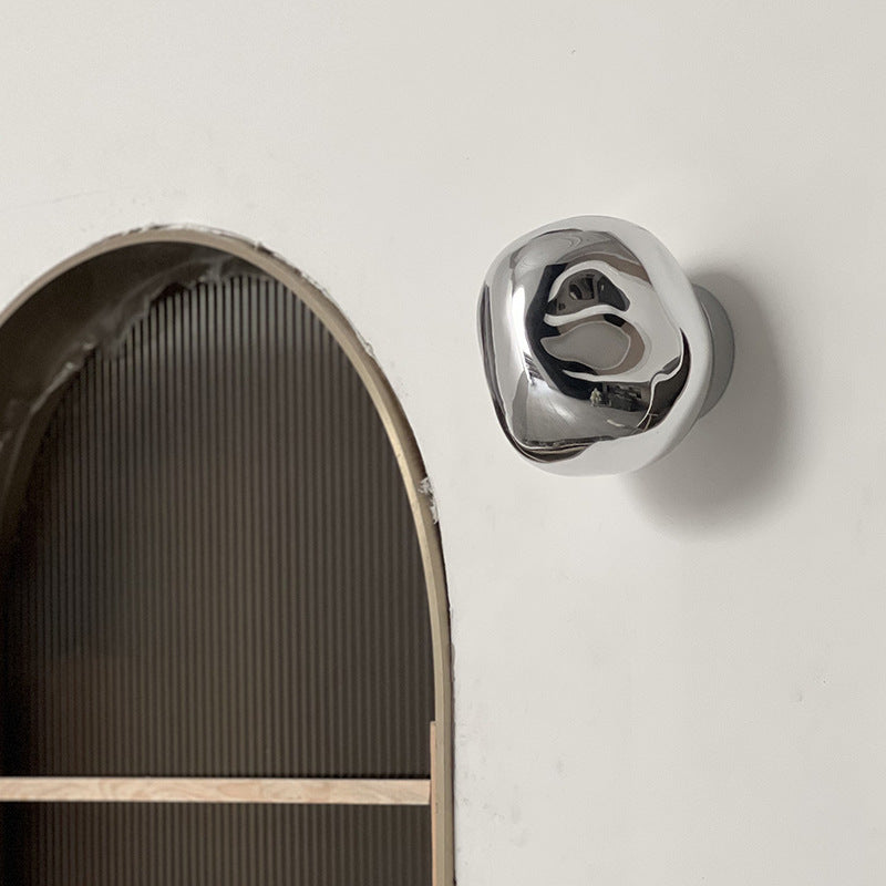 Space Style Elegance | AuroraSphere Glass Wall Light