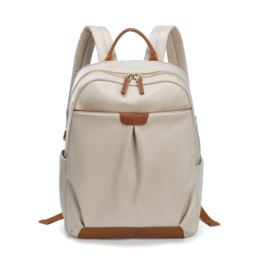 Stylish Travel Backpack for Business and Leisure – Durable Oxford Cloth with Multiple Compartments and Adjustable Straps 1