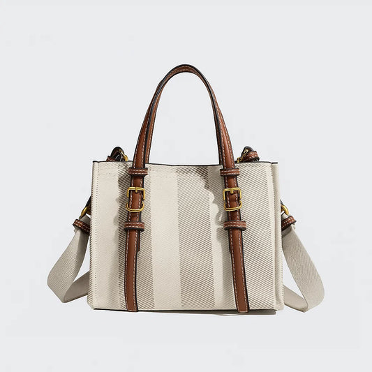 Tessa | Buckled Contrast Handbag