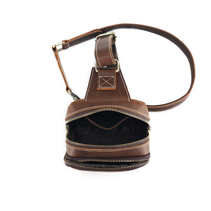 Blaze | Small Leather Crossbody Bag for Women-5