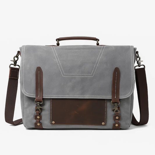 Theo | Canvas Ledger Crossbody