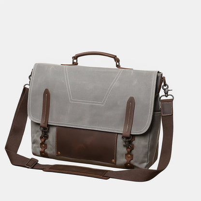 Theo | Canvas Ledger Crossbody