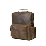 Timber | Leather Laptop Travel Backpack-2
