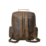 Timber | Leather Laptop Travel Backpack-3