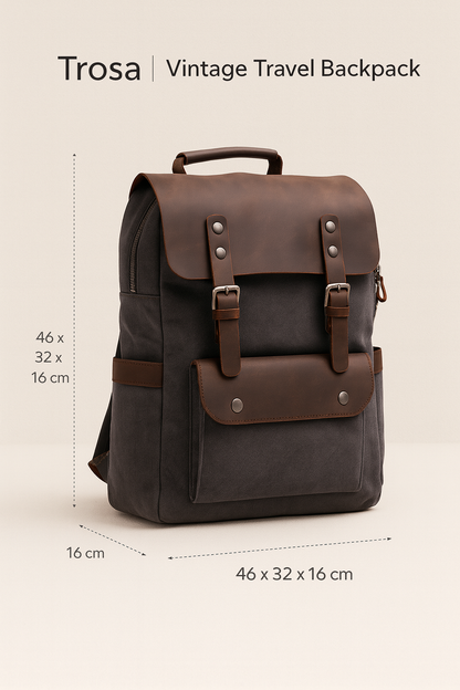 Trosa | Vintage Travel Backpack