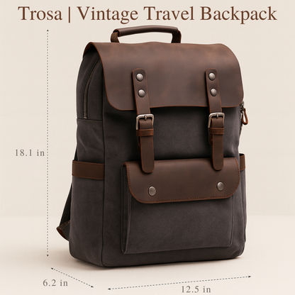 Trosa | Vintage Travel Backpack