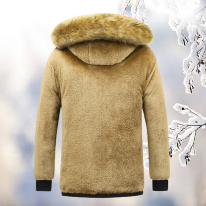 Mason | Men’s Insulated Down Jacket with Fur Hood