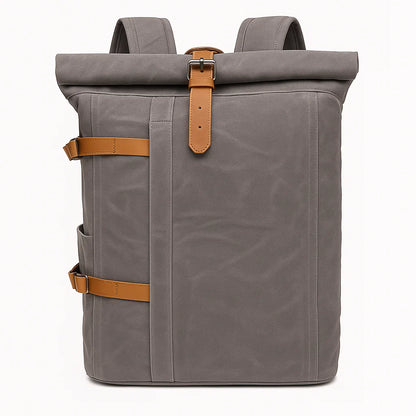Velin | Vintage Travel Backpack with Laptop Sleeve