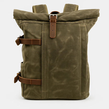 Velin | Vintage Travel Backpack with Laptop Sleeve