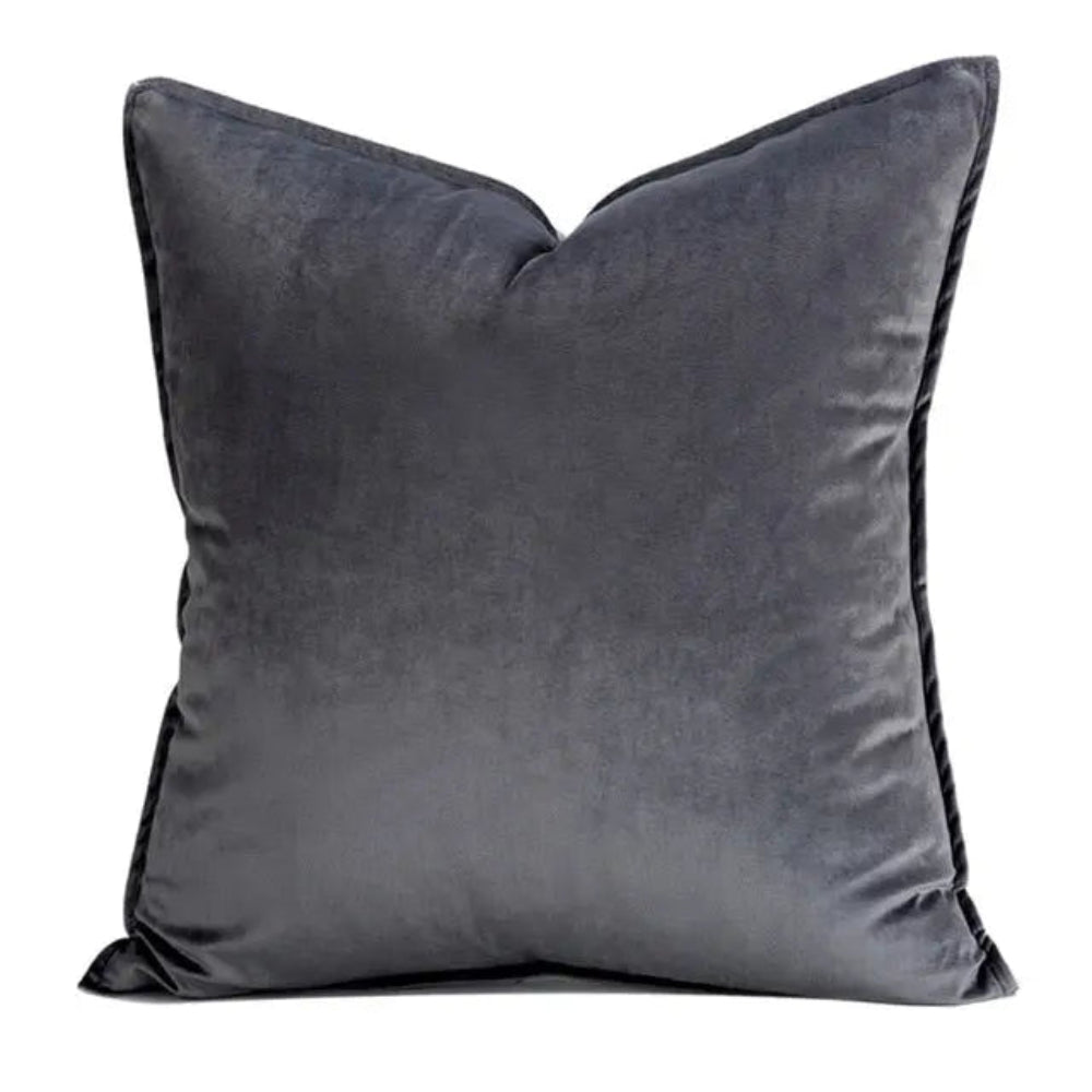 EchoPlush Cushion Cover | Chic Velvet Elegance