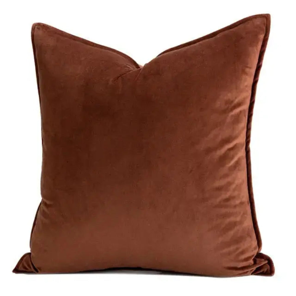 EchoPlush Cushion Cover | Chic Velvet Elegance