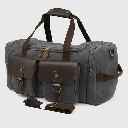 Vintage Duffel Bag | Weekender Bag for Travel