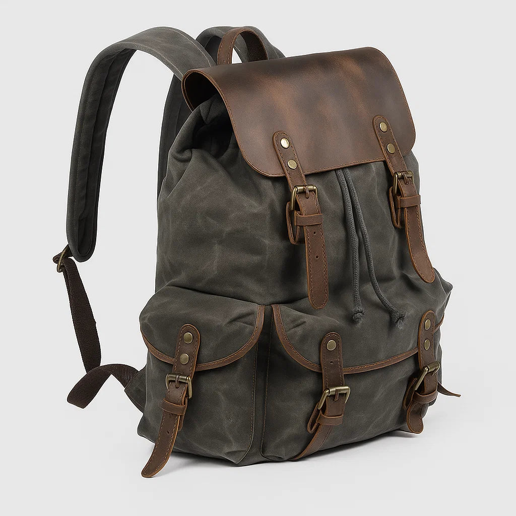 Vireo | Vegan Leather-Accent Travel Backpack
