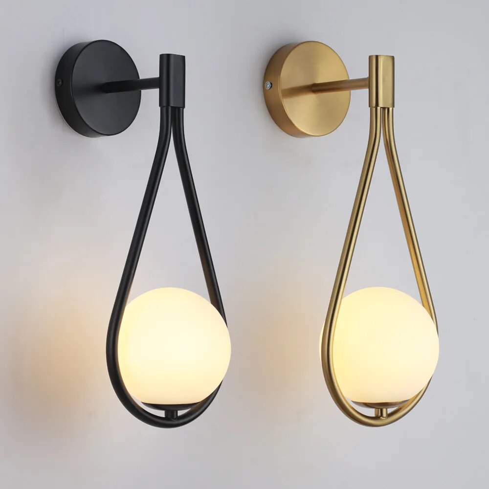 OsloLume Wall Light | LED Scandinavian Wood & Metal Blend