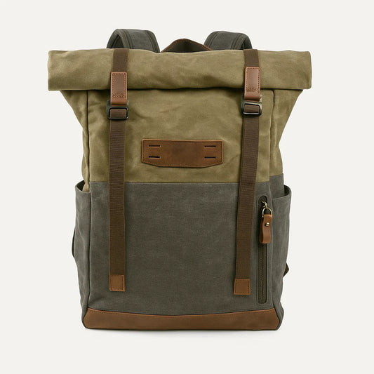 Wayfarer | Waxed Canvas Rucksack